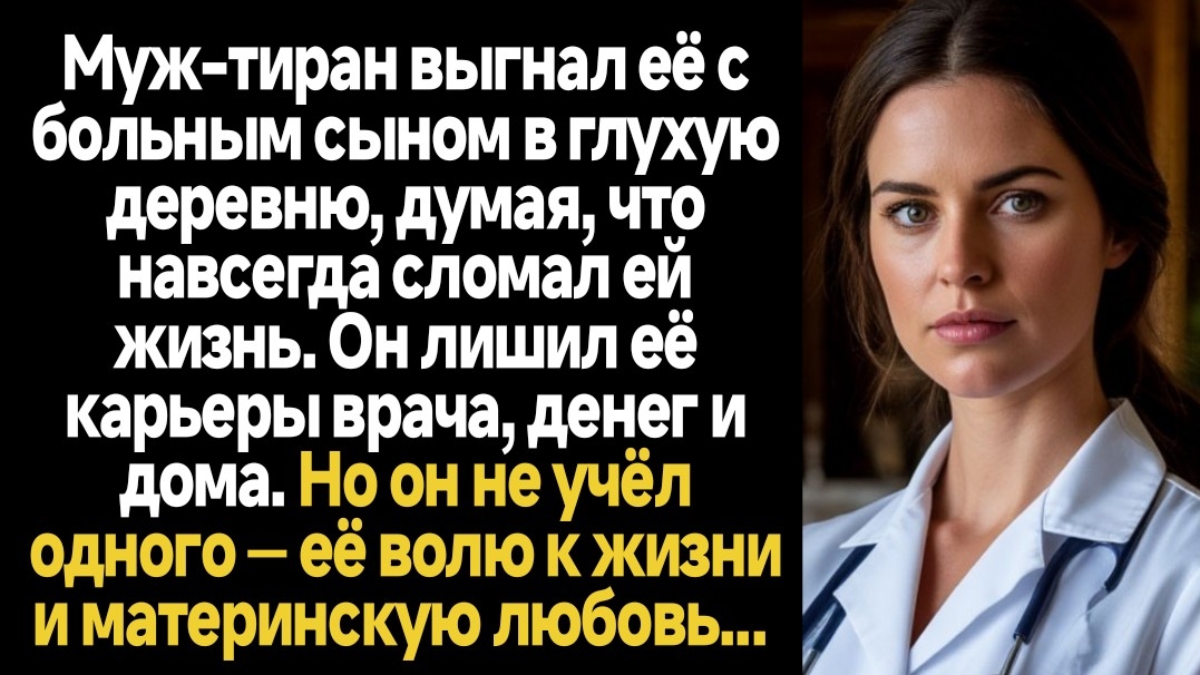 ИСТОРИИ ИЗ ЖИЗНИ/Муж-тиран выгнал её с больным сыном в глухую деревню, думая, что навсегда сломал ей смотреть онлайн