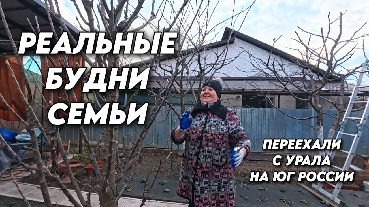 1096 Обзор наших покупок/Купили новый тюль/Весенние работы в саду смотреть онлайн