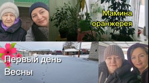 01-03 Уход за оранжереей в 82 года.Я у мамы.