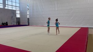 СмП 3 юношеский разряд, Рыжова Ева - Корницкий Егор, КРОО ФСА, Комбинированное упражнение