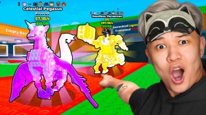 "OG" Horseman 😱 Первый в мире получил "Celestial Pegasus" с 0.05% шансом Steal a Brainrot!