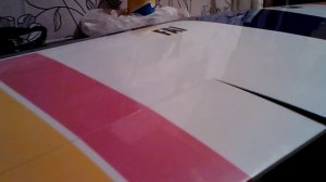 №299- Поверхность крыла после  полировки пастой Forecla 300.