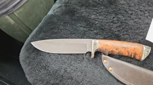 Нож Булат по камню