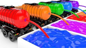 Супер простые песни - Две версии песни Малышка Акула - Учим цвета автомобилей - Детские песенки