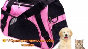🐱🐶Сумка для переноски собак и кошек YouTube перезалив
