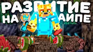 Развитие В Начале Вайпа На Анархии - Майнкрафт HolyWorld
