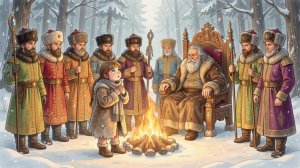 Сказка про двенадцать месяцев. Адаптация по мотивам народной сказки