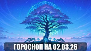 Гороскоп на 02 марта 2026