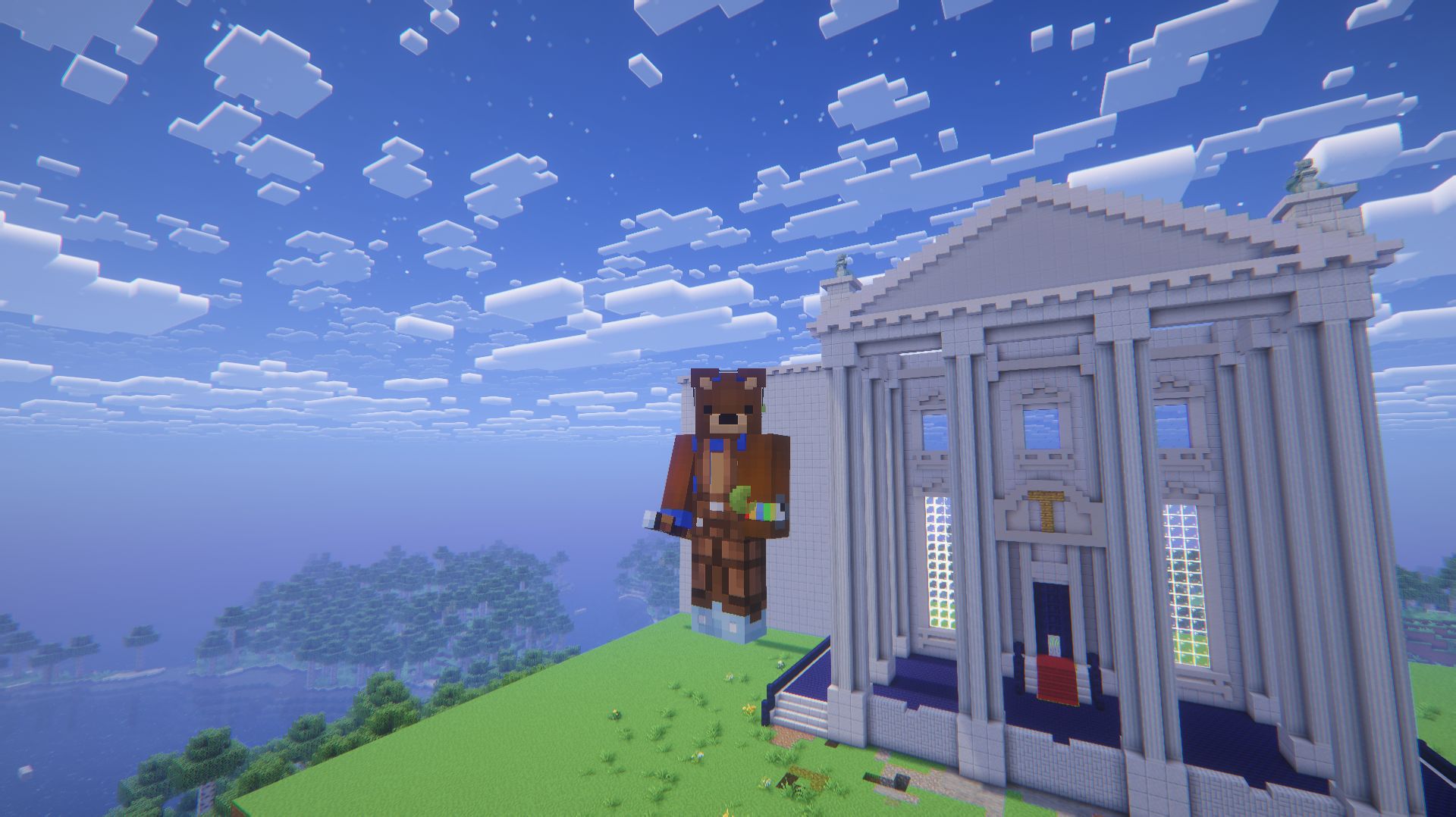 Minecraft мод FreshCraft. Проект строительства города. Сезон 2. Серия 3  (Мэрия. часть 1)