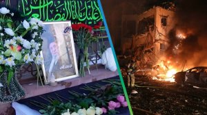 Жители Беларуси несут цветы к посольству Ирана в Минске в память о жертвах американских ударов