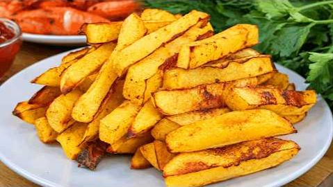 Полезная картошка ФРИ без жарки и МАСЛА! Быстро, просто и очень ВКУСНО!
