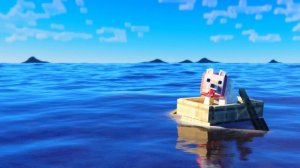 minecraft-dog-sailing-the-ocean-wallpaperwaves-com