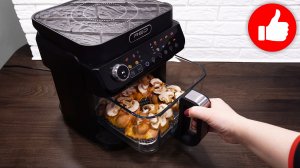 Рецепт Самой Вкусной Курицы в аэрогриле. Сочная курица с грибами и сыром. Просто и быстро