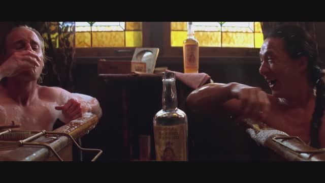 Шанхайский полдень: Рой и Джон играют на выпивку