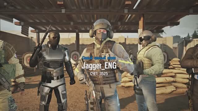 Первый раз в Rainbow Six Siege