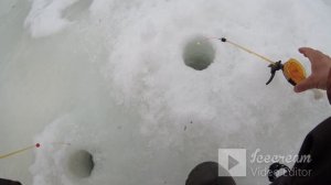 порыбачил в феврале вечерком