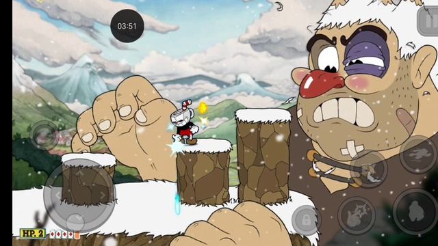 cuphead челендж  финал и Dls с священным амулетом