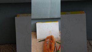 рисую картину на 8 марта 🖼️ ❤️любимой мамочке 🌹