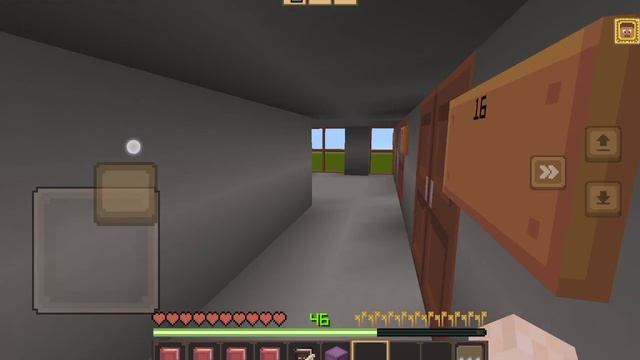 1 день в школе в Майнкрафте