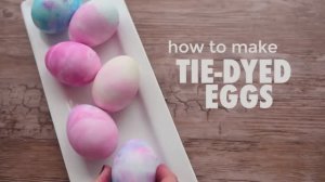 Как легко покрасить яйца