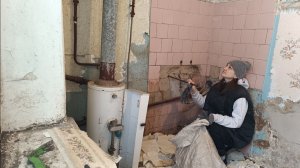 КУПИЛИ КВАРТИРУ/РЕМОНТ/СБИВАЮ ПЛИТКУ, ЛОМАЮ ДВЕРИ/ТОННА ГРУНТА