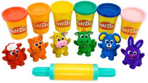 ЛЕПИМ ФИГУРКИ ЖИВОТНЫХ ИЗ КИНЕТИЧЕСКОГО ПЕСКА АСМР ВИДЕО МУЛЬТИКИ ДЛЯ ДЕТЕЙ КАНАЛ ИГРАЛКИ-ЗАЛИПАЛКИ