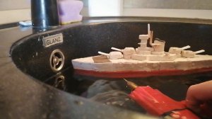 Потопление пластилинового линкора ККФ "Котовск"