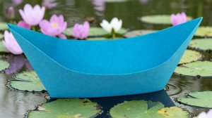 Как сделать кораблик из бумаги