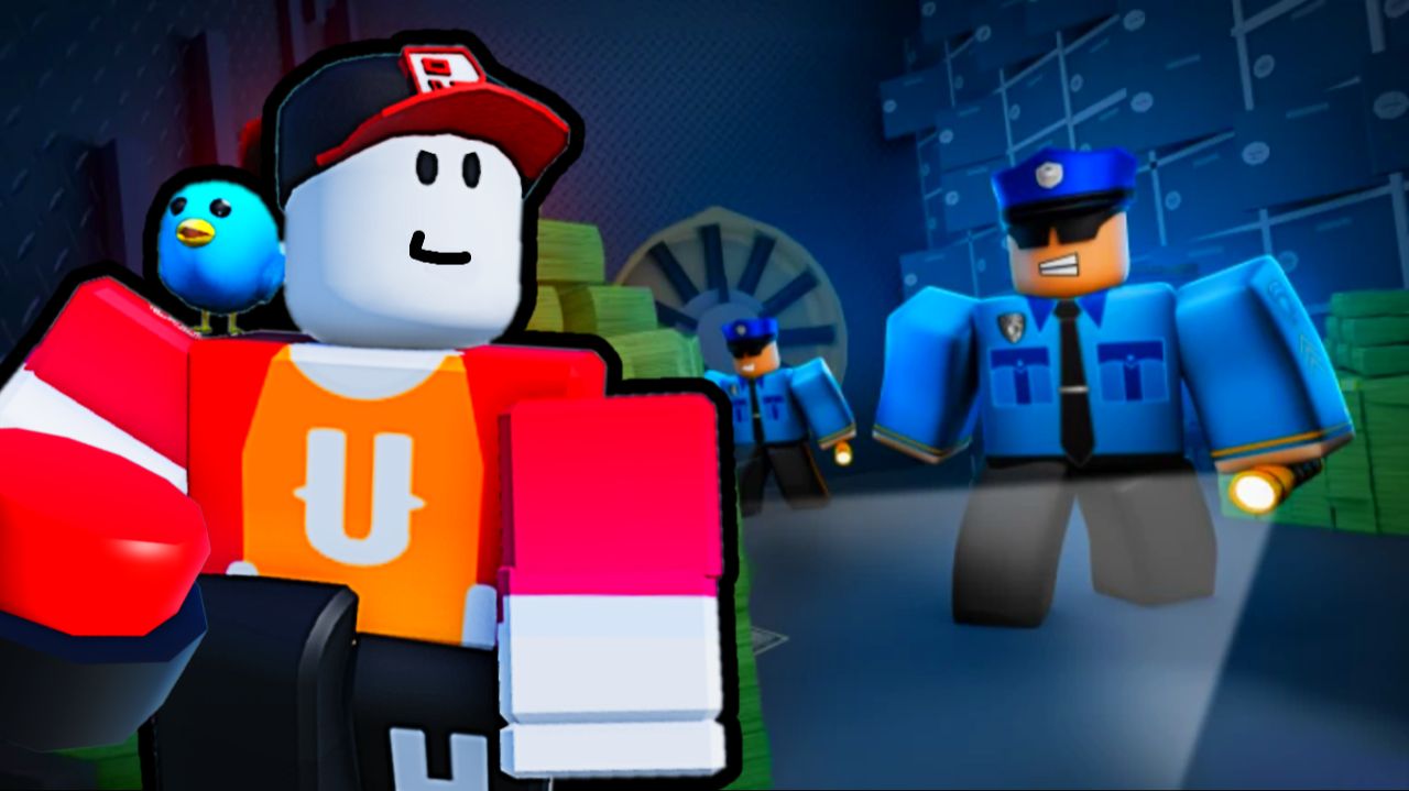 МЫ ОГРАБИЛИ Банк в Роблокс! Roblox смотреть онлайн