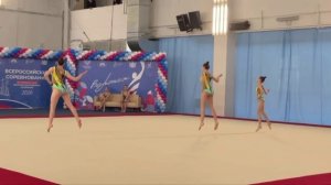 ТР 11-17 лет, Лебедева Мария - Литвинчук Варвара - Сергеева Алина, КРОО ФСА, Темповое упражнение