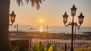 Барон Баба-Яга из Ruska Roma смотрит закат из отеля LK Emerald Beach Паттайя 💎 🌅