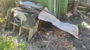 24-Дача..пошла к соседям открывать парник и восхищаться тюльпанами😍23.05.22.