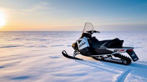 По следам ветра: снегоход в бескрайней тундре