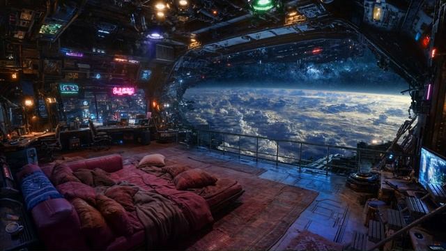 🎵 Aethrix Outpost_ Solitude in the Sky _ Ambient Space Music _ 🚀 Klingon is Space only смотреть онлайн