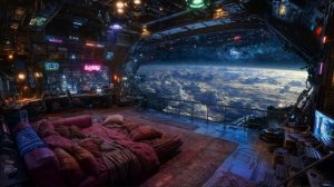 🎵 Aethrix Outpost_ Solitude in the Sky _ Ambient Space Music _ 🚀 Klingon is Space only