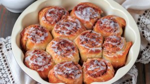 🥐 Простые булочки из готового слоеного теста / Ароматная выпечка с корицей