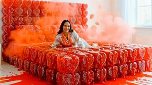 Какую Сумасшедшую Кровать Вы бы Выбрали? 🦋✨ | Удивительный ИИ АСМР для Глубокого Расслабления