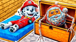 ГУГУ ГАГА ПРЯЧЕТСЯ в СУНДУКЕ МАРШАЛА ЩЕНЯЧИЙ ПАТРУЛЬ в МАЙНКРАФТ МУЛЬТИК