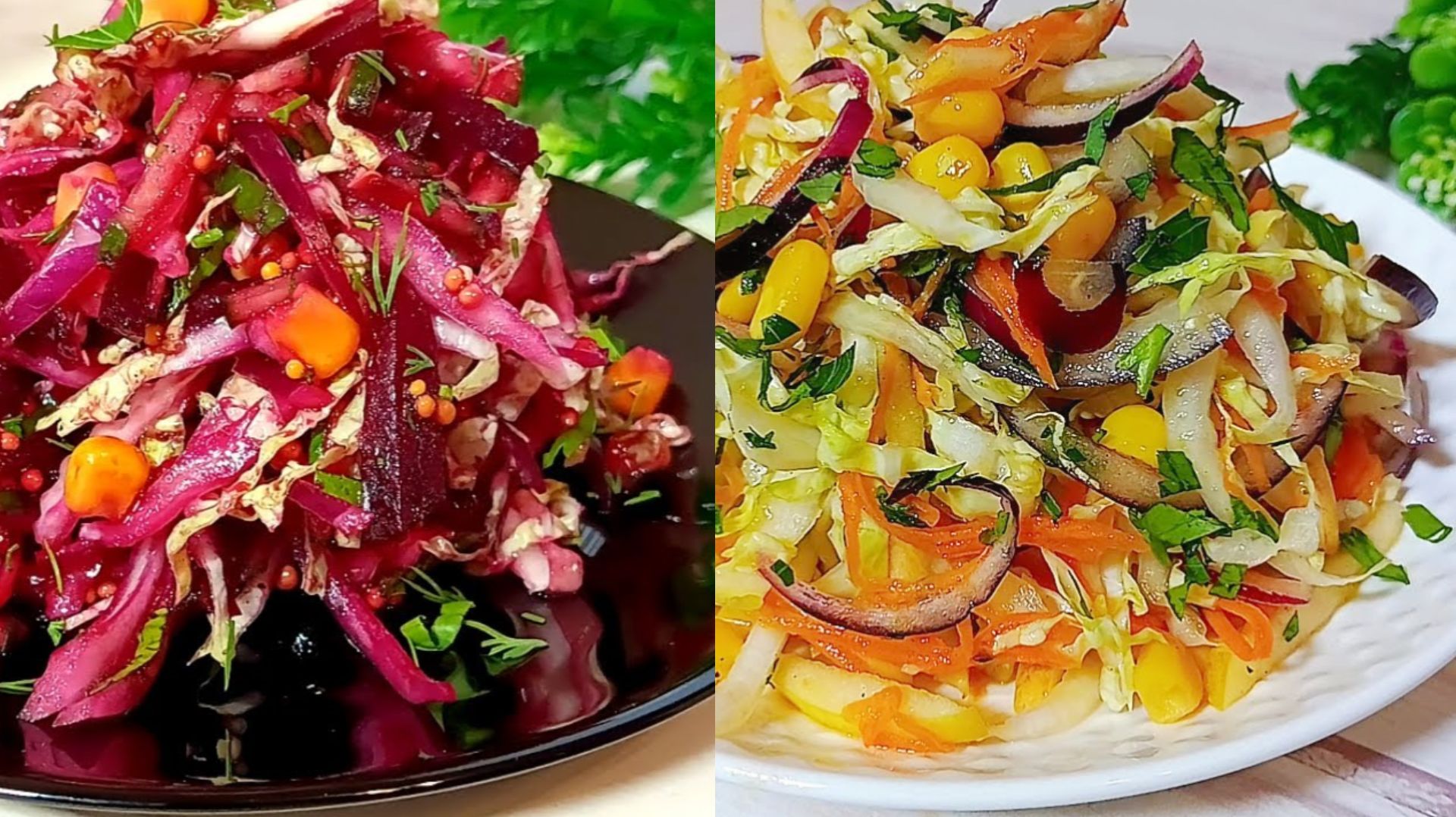 ВИТАМИННЫЕ овощные САЛАТЫ. 3 рецепта ЛЁГКИХ и ПОЛЕЗНЫХ салатов смотреть онлайн