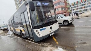 автобус НефАЗ 5299 борт 011443 маршрут 1225