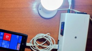 Блок бесперебойного питания на литий-ионных аккумуляторах 18650