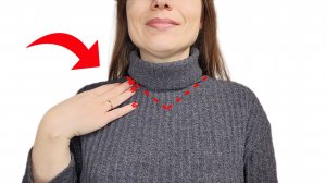 💡Даже новичок справится! Самый лёгкий способ сделать V-вырез красиво ✂️За 5 минут!