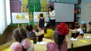 Занятие по рисованию в старшей группе