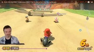 Первая победа Фила на выживание! Обзор интересной гонки в Mario Kart World