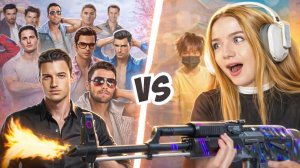 2 ДЕВОЧКИ vs 15 МАЛЬЧИКОВ но С ДРОПОМ из НОВОГО КРАФТА в STANDOFF 2