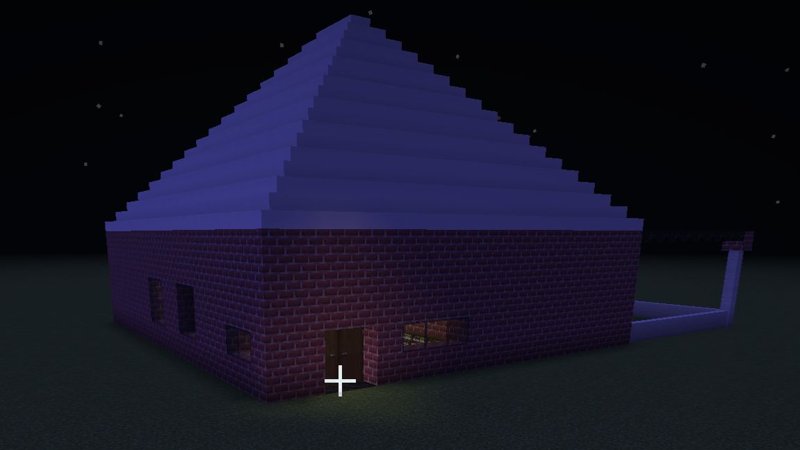 постройка дома среднего типа.