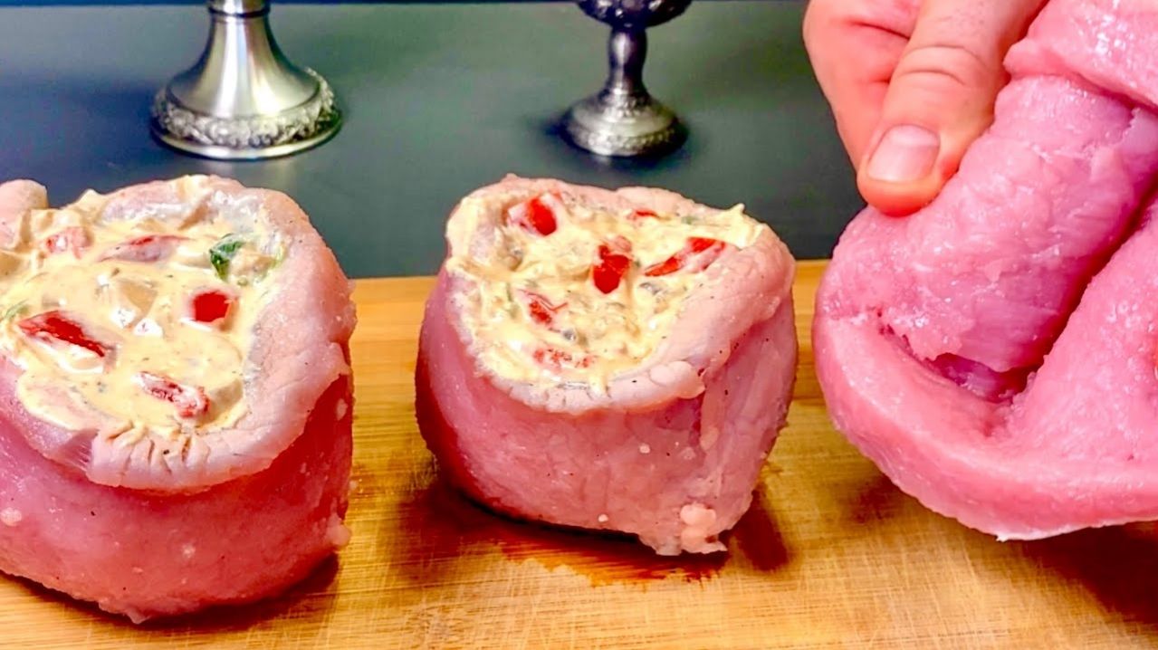 Сочное мясо на праздничный стол! Нереально вкусное блюдо из простых продуктов, быстро и просто смотреть онлайн