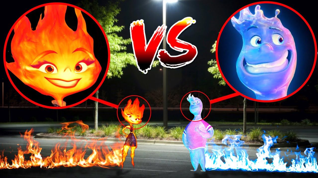 Дрон поймал ЭМБЕР ЛЮМЕН и УЭЙД РИППЛ из фильма «ЭЛЕМЕНТАРНО» В РЕАЛЬНОЙ ЖИЗНИ!! смотреть онлайн