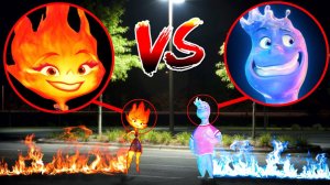 Дрон поймал ЭМБЕР ЛЮМЕН и УЭЙД РИППЛ из фильма «ЭЛЕМЕНТАРНО» В РЕАЛЬНОЙ ЖИЗНИ!!