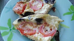 Мой завтрак диабетика.